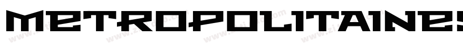 Metropolitaines字体转换