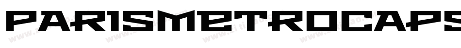 ParisMetroCaps字体转换