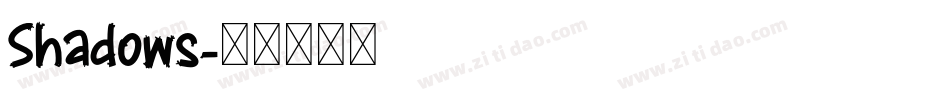 Shadows字体转换