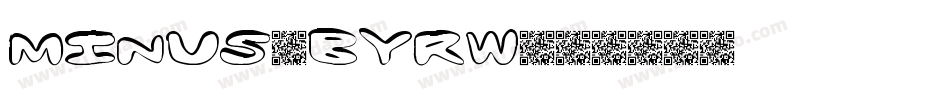 Minus-BYrw字体转换