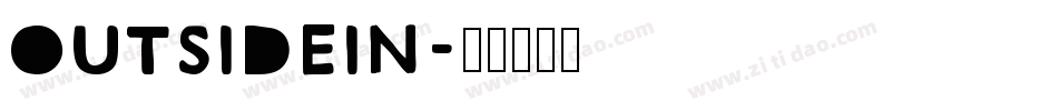 Outsidein字体转换