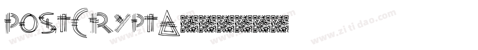 PostCryptA字体转换