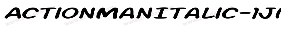 ActionManItalic-1JmL字体转换
