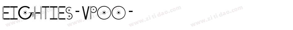 Eighties-vpOO字体转换