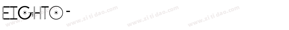 eighto字体转换