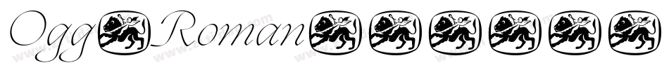 Ogg-Roman字体转换