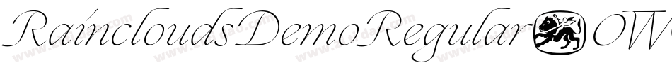 RaincloudsDemoRegular-0WOgG字体转换