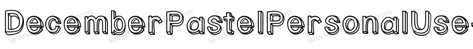 DecemberPastelPersonalUse-5d6Z字体转换