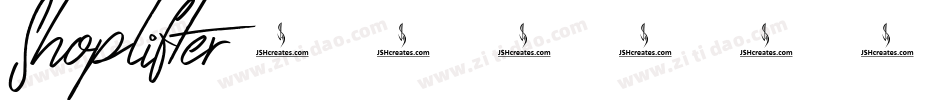Shoplifter字体转换