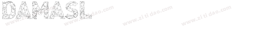 DAMASL字体转换