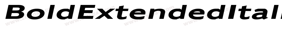 BoldExtendedItalic转换器字体转换