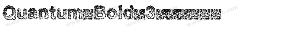 Quantum-Bold-3字体转换