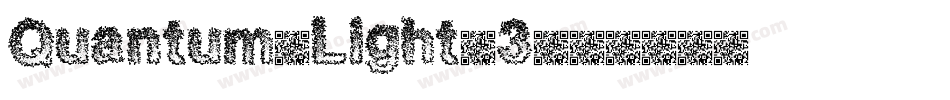 Quantum-Light-3字体转换