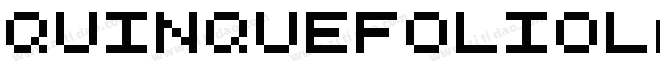 Quinquefoliolate字体转换