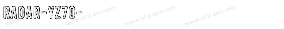 Radar-Yz7O字体转换