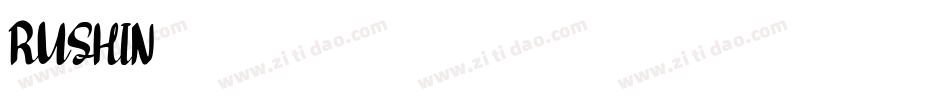 RUSHIN字体转换