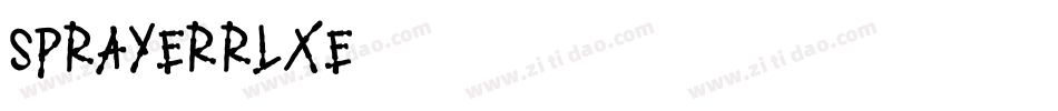 Sprayer-RLXE字体转换