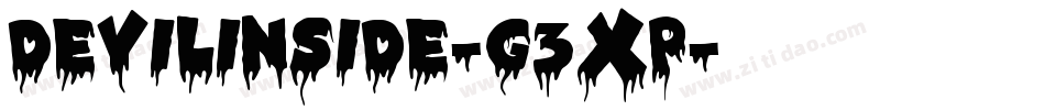 DevilInside-G3xP字体转换