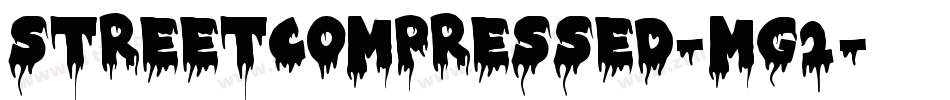 StreetCompressed-mg2字体转换