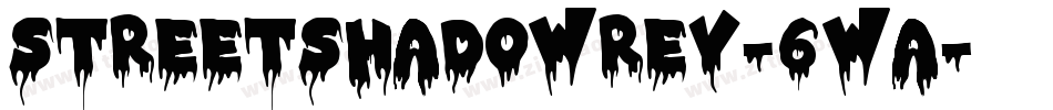 StreetShadowRev-6wA字体转换