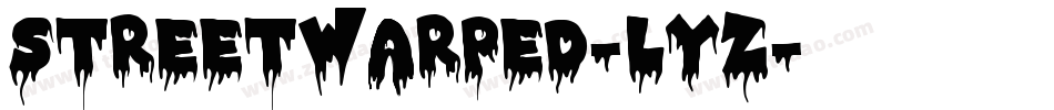 StreetWarped-lYZ字体转换