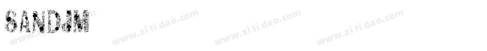 SanDjM字体转换