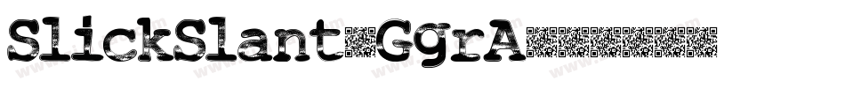 SlickSlant-GgrA字体转换