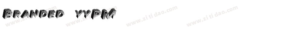 Branded-yyPM字体转换