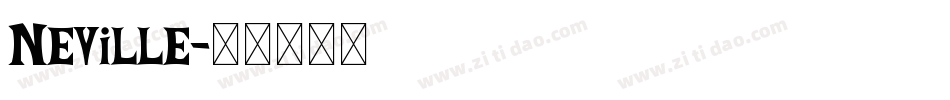 Neville字体转换