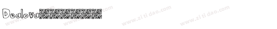 Dealova字体转换