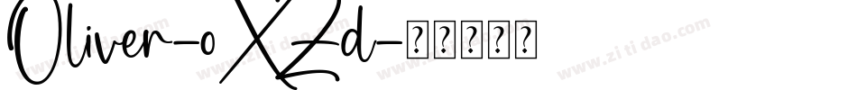 Oliver-oXZd字体转换 Oliver-oXZd字体转换