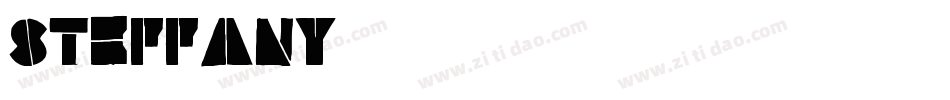 Steffany字体转换