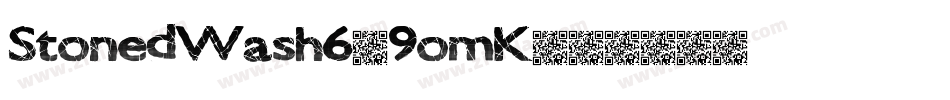 StonedWash6-9omK字体转换