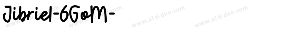 Jibriel-6GoM字体转换