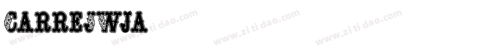 Carre-JWja字体转换