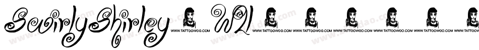 SwirlyShirley-WLl9字体转换