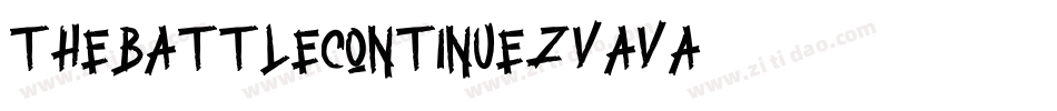 TheBattleContinuez-vAVA字体转换