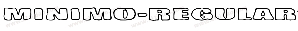 Minimo-Regular3字体转换