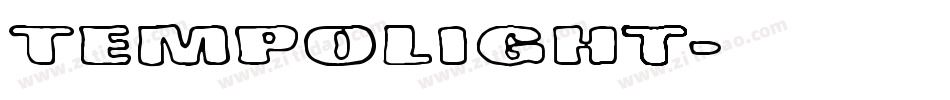 TempoLight字体转换