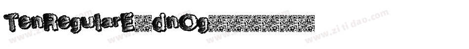 TenRegularE-dnOg字体转换
