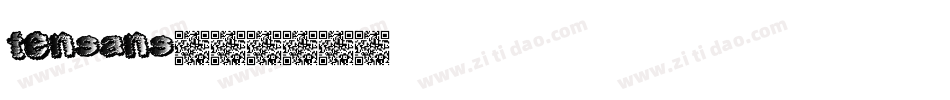 tensans字体转换