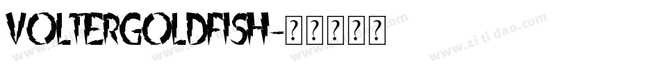 voltergoldfish字体转换