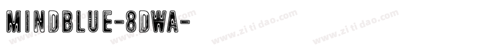 Mindblue-8dwA字体转换