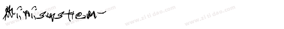 Minisystem字体转换
