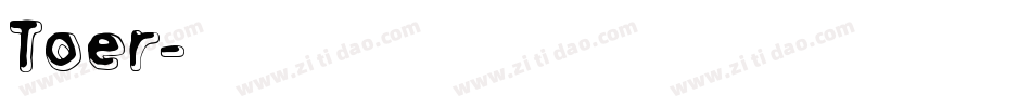 Toer字体转换