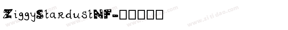 ZiggyStardustNF字体转换