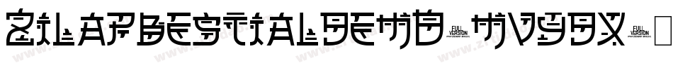 ZilapBestialDemo-MVYDx字体转换