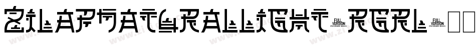 ZilapNaturalLight-rGrL字体转换
