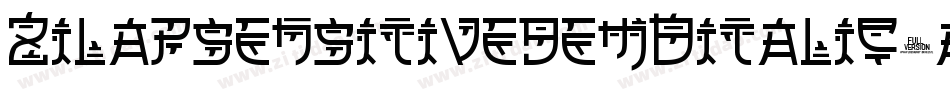 ZilapSensitiveDemoItalic-aer9字体转换