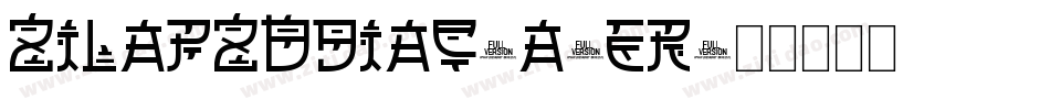ZilapZodiac-a7ER字体转换
